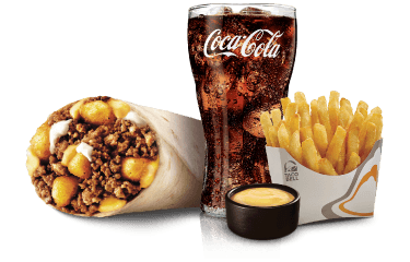 Combo Xtra Big Burrito Salsa de Queso