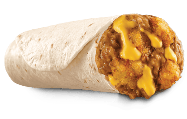 Cheesy Potato Burrito