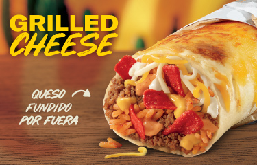 Grilled Cheese Burrito individual