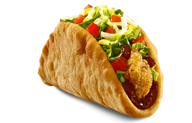 Crispy Chicken Chalupa BBQ