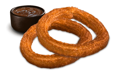 2 Churros Donas con Caramelo