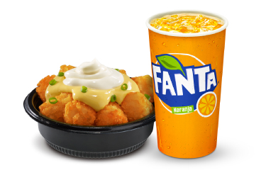 Papitas Crunch + Bebida 16 oz