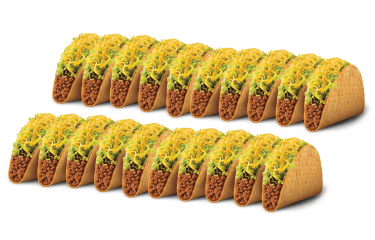 20 Pack Tacos Originales