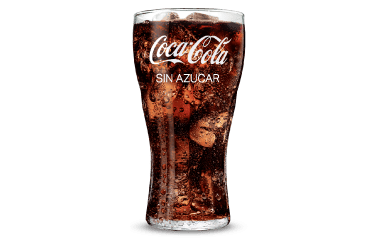 Coca Cola sin azúcar 16 oz